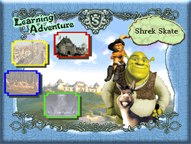 DreamWorks Shrek the Third: Arthur's School Day Adventure - Screenshot - Game Select Image