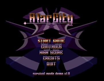 AlarCity - Screenshot - Game Title Image