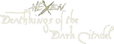 Hexen: Deathkings of the Dark Citadel - Clear Logo Image
