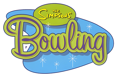 The Simpsons Bowling - Clear Logo Image