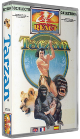 Tarzan (Martech Games) - Box - 3D Image