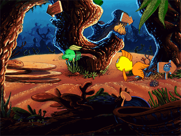 Freddi Fish and the Case of the Missing Kelp Seeds - Screenshot - Gameplay