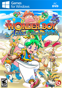 Wonder Boy: Asha in Monster World - Fanart - Box - Front