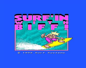 Surfin With Biff - Screenshot - Game Title Image