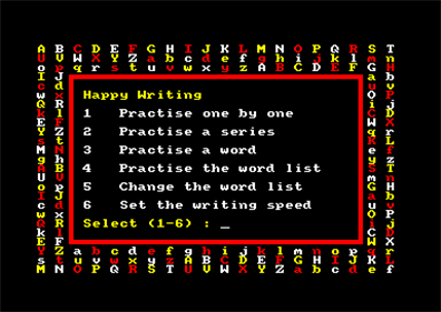 Happy Writing  - Screenshot - Game Select Image