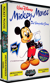 Mickey Mouse: The Computer Game - Box - 3D Image