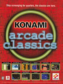 Konami Arcade Classics - Advertisement Flyer - Front Image