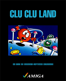 Clu Clu Land - Fanart - Box - Front Image