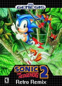 Sonic 2 Retro Remix - Fanart - Box - Front Image