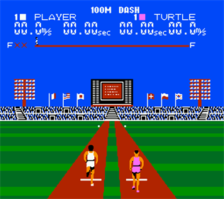 World Class Track Meet - Screenshot - Gameplay Image