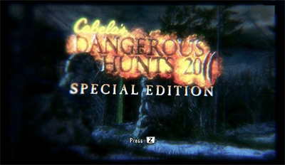 Cabela's Dangerous Hunts 2011: Special Edition - Screenshot - Game Title Image