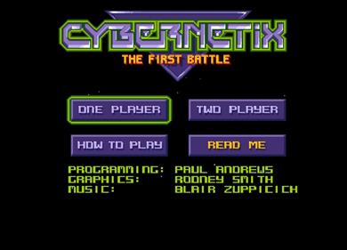 Cybernetix - Screenshot - Game Title Image