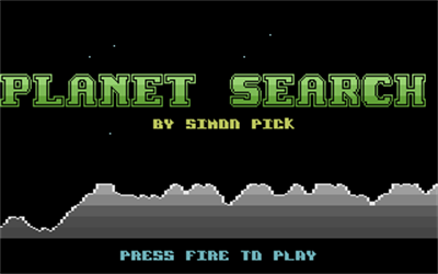 Bounder and Planet Search - Screenshot - Game Title Image