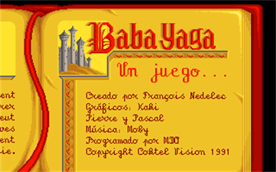 Once Upon A Time: Baba Yaga - Screenshot - Game Title Image