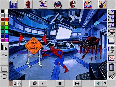 Spider-Man Cartoon Maker - Screenshot - Gameplay Image