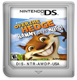Over the Hedge: Hammy Goes Nuts! - Fanart - Cart - Front