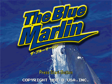 The Blue Marlin - Screenshot - Game Title Image