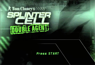 Tom Clancy's Splinter Cell: Double Agent - Screenshot - Game Title Image