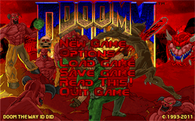 Doom the Way id Did - Screenshot - Game Select Image