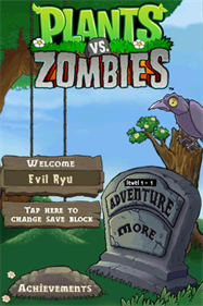 Plants vs. Zombies - Screenshot - Game Title Image