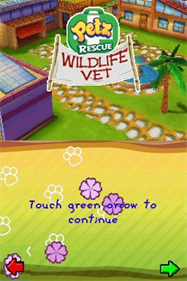 Petz Rescue Wildlife Vet - Screenshot - Game Title Image