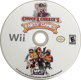 Chuck E. Cheese's Party Games - Disc Image