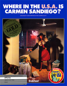 Where In The U.S.A. Is Carmen Sandiego? - Box - Front Image