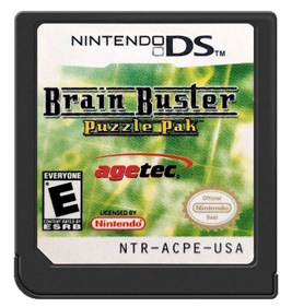 Brain Buster Puzzle Pak - Fanart - Cart - Front Image