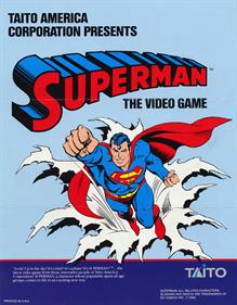 Superman - Advertisement Flyer - Front Image