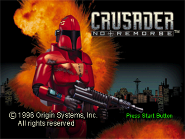 Crusader: No Remorse - Screenshot - Game Title Image