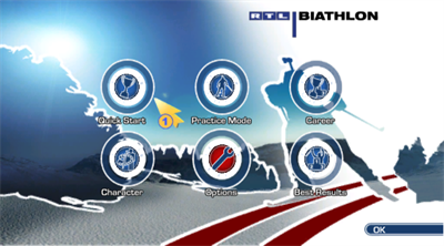 RTL Biathlon 2009 - Screenshot - Game Select Image
