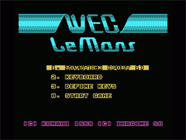 WEC Le Mans 24 - Screenshot - Game Title Image
