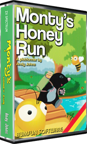 Monty's Honey Run - Box - 3D Image