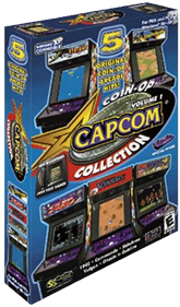 Capcom Coin-Op Collection: Volume 1 - Box - 3D Image