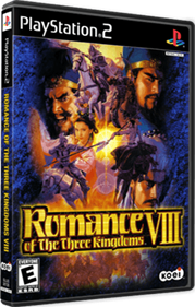 Romance of the Three Kingdoms VIII - Box - 3D Image