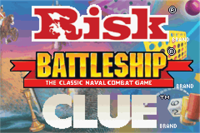 3 Game Pack!: Risk, Battleship, Clue - Screenshot - Game Title Image