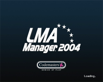 LMA Manager 2004 - Screenshot - Game Title Image