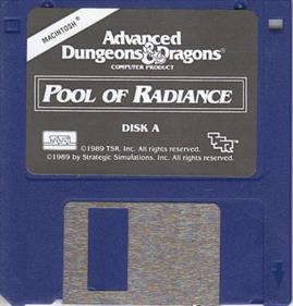 Advanced Dungeons & Dragons: Pool of Radiance - Disc