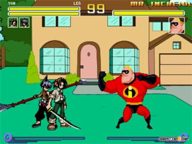 Cartoon vs Anime MUGEN - Screenshot - Gameplay