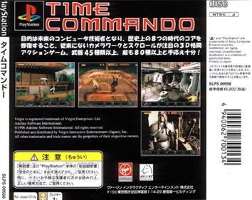 Time Commando - Box - Back Image