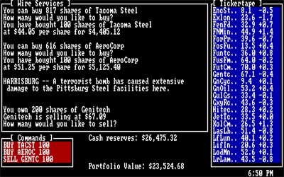 Inside Trader: The Authentic Stock Trading Game - Screenshot - Gameplay Image
