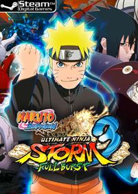 Naruto Shippuden: Ultimate Ninja Storm 3 Full Burst HD - Fanart - Box - Front