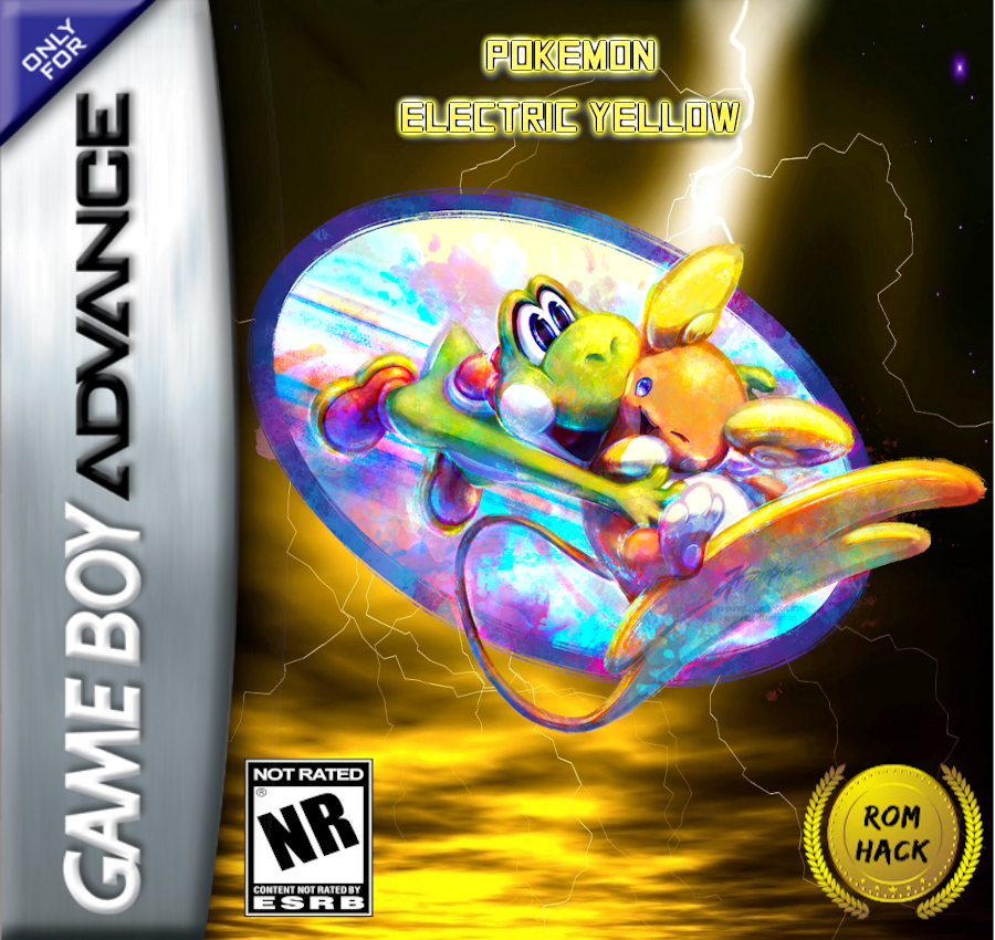 pokemon lightning yellow - Gameboy Advance Game - GBA - only Game