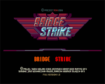 Bridge Strike - Screenshot - Game Title Image