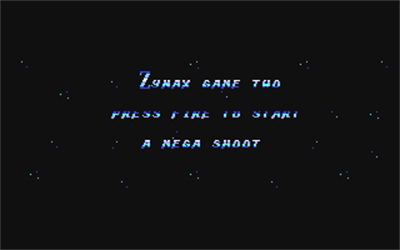 Zynax II - Screenshot - Game Title Image