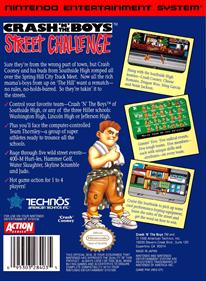 Crash 'n' the Boys: Street Challenge - Box - Back Image