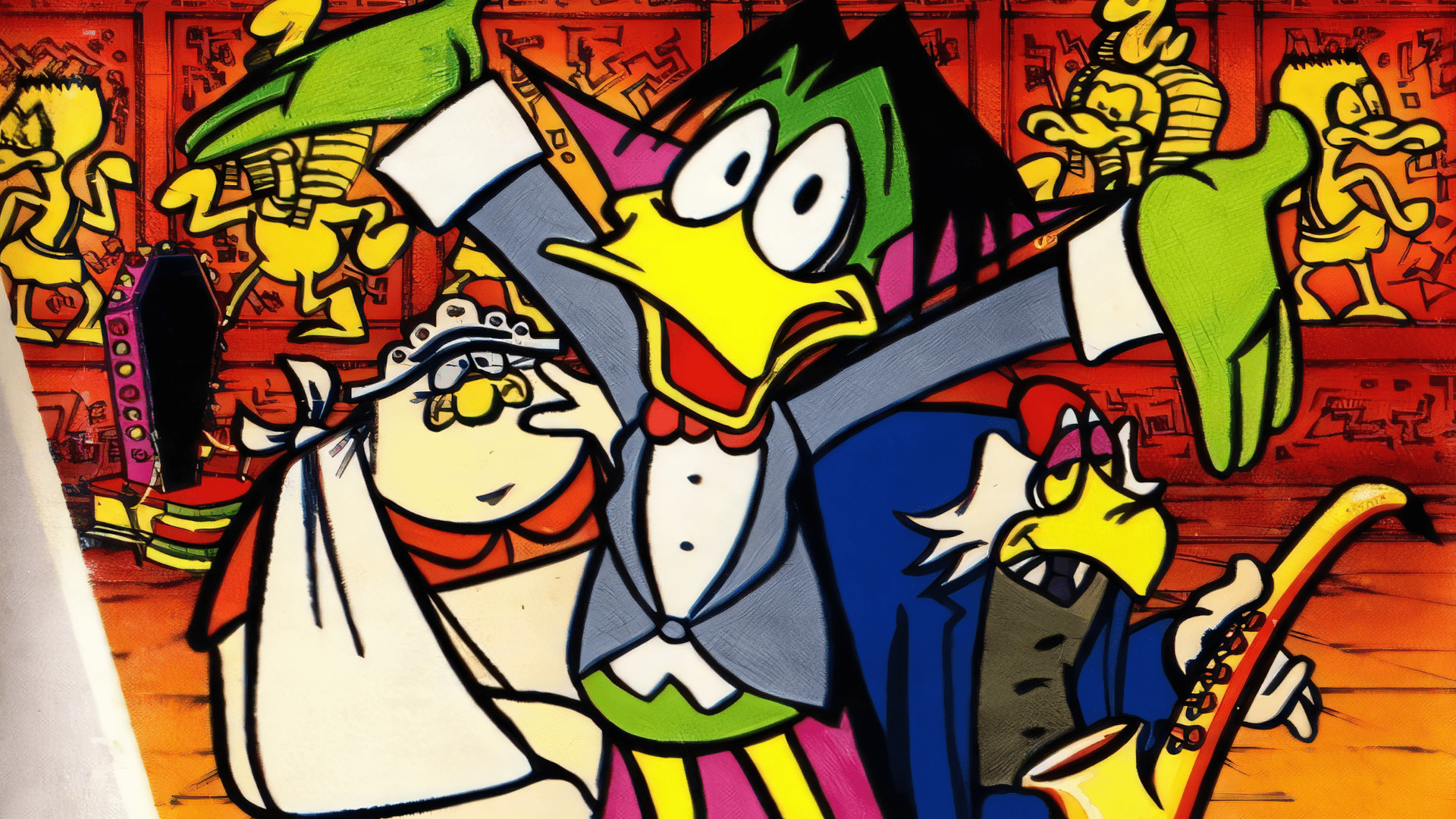 Count Duckula in No Sax Please: We're Egyptian