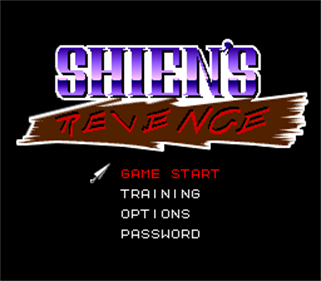 Shien's Revenge - Screenshot - Game Title Image