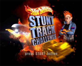 Hot Wheels: Stunt Track Challenge - Screenshot - Game Title Image