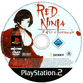 Red Ninja: End of Honor - Disc Image